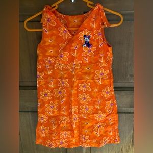 Orange Floral Disney Minnie Mouse Dress